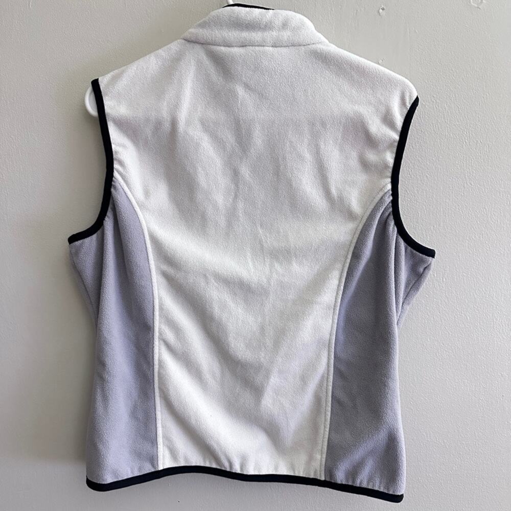 Obermeyer Fleece Vest Full Zip Sleeveless Zip Pockets Ski Snowboard Gorpcore MED - Picture 6 of 10